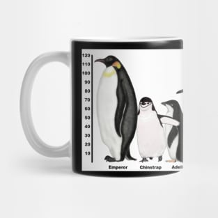 Antarctic Penguins Height Mug